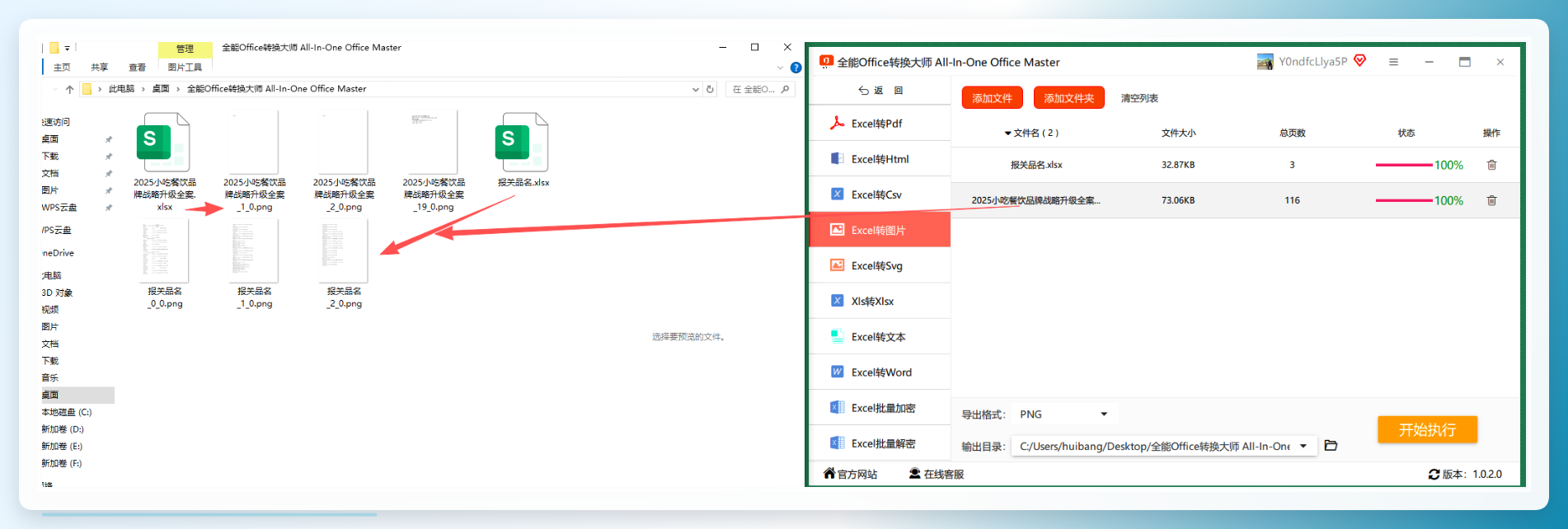 生成结果