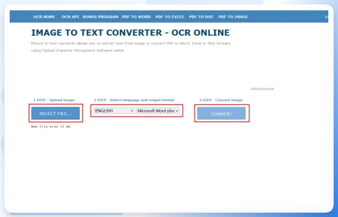 OnlineOCR上传图片