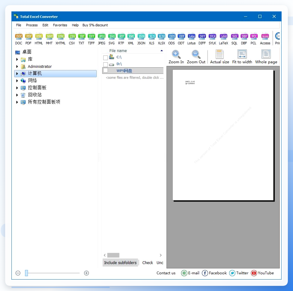 Total Excel Converter