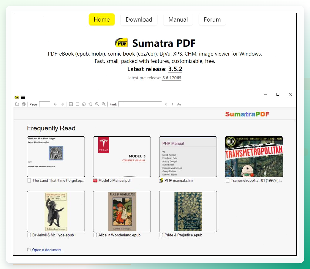 Sumatra PDF打印转PDF