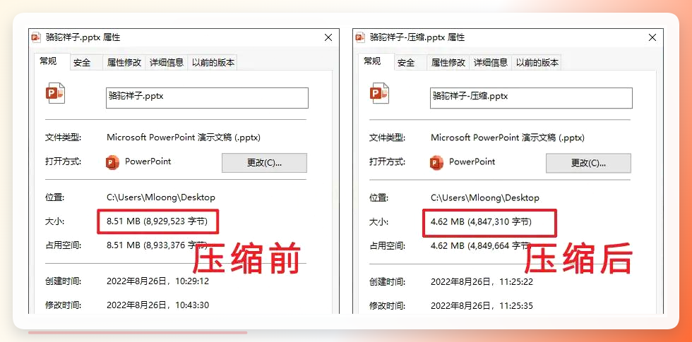 iSlide压缩设置界面