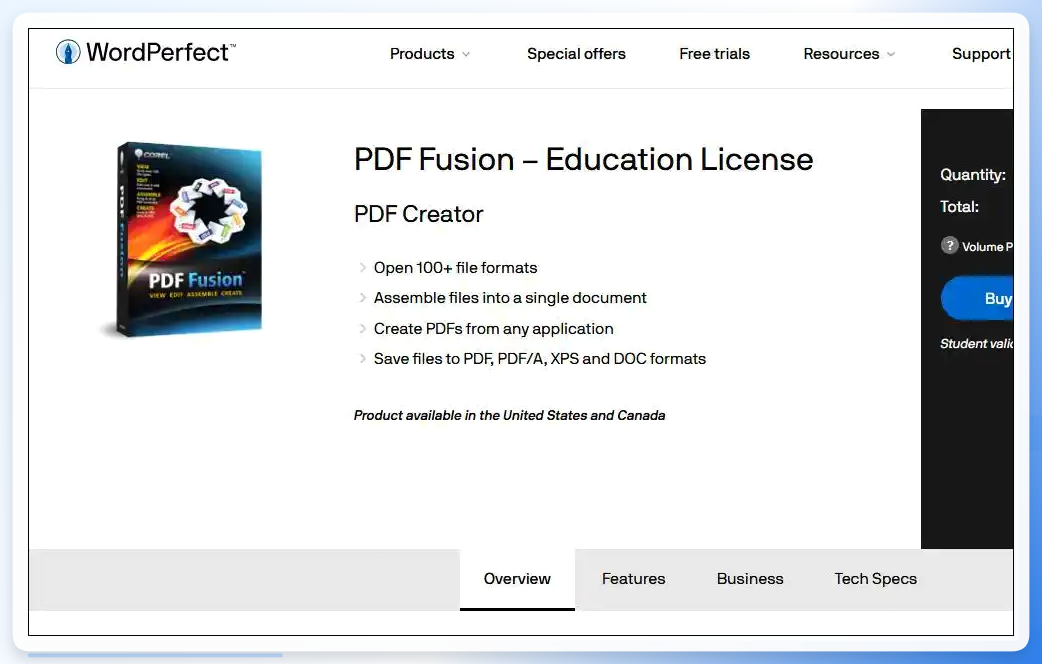 Corel PDF Fusion