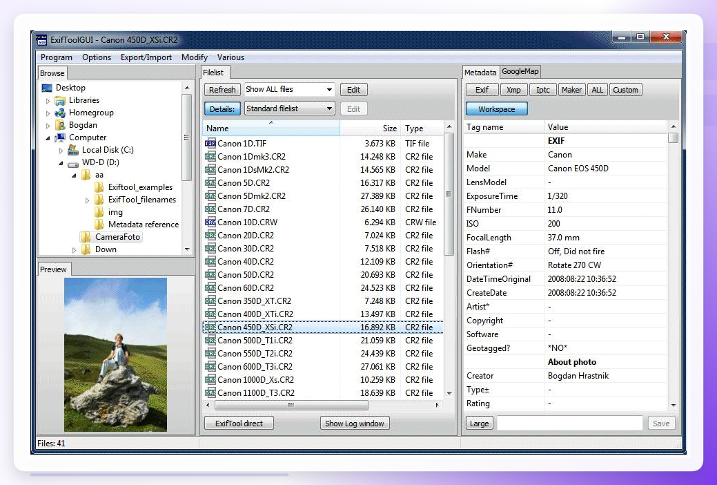 ExifToolGUI