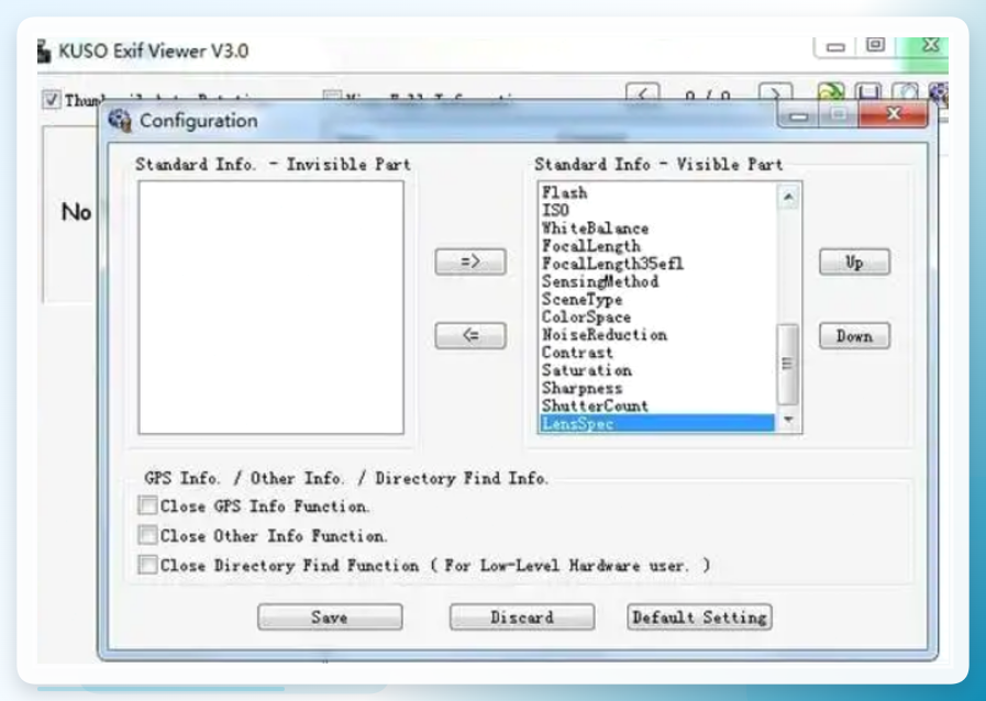 Exif Viewer Pro界面