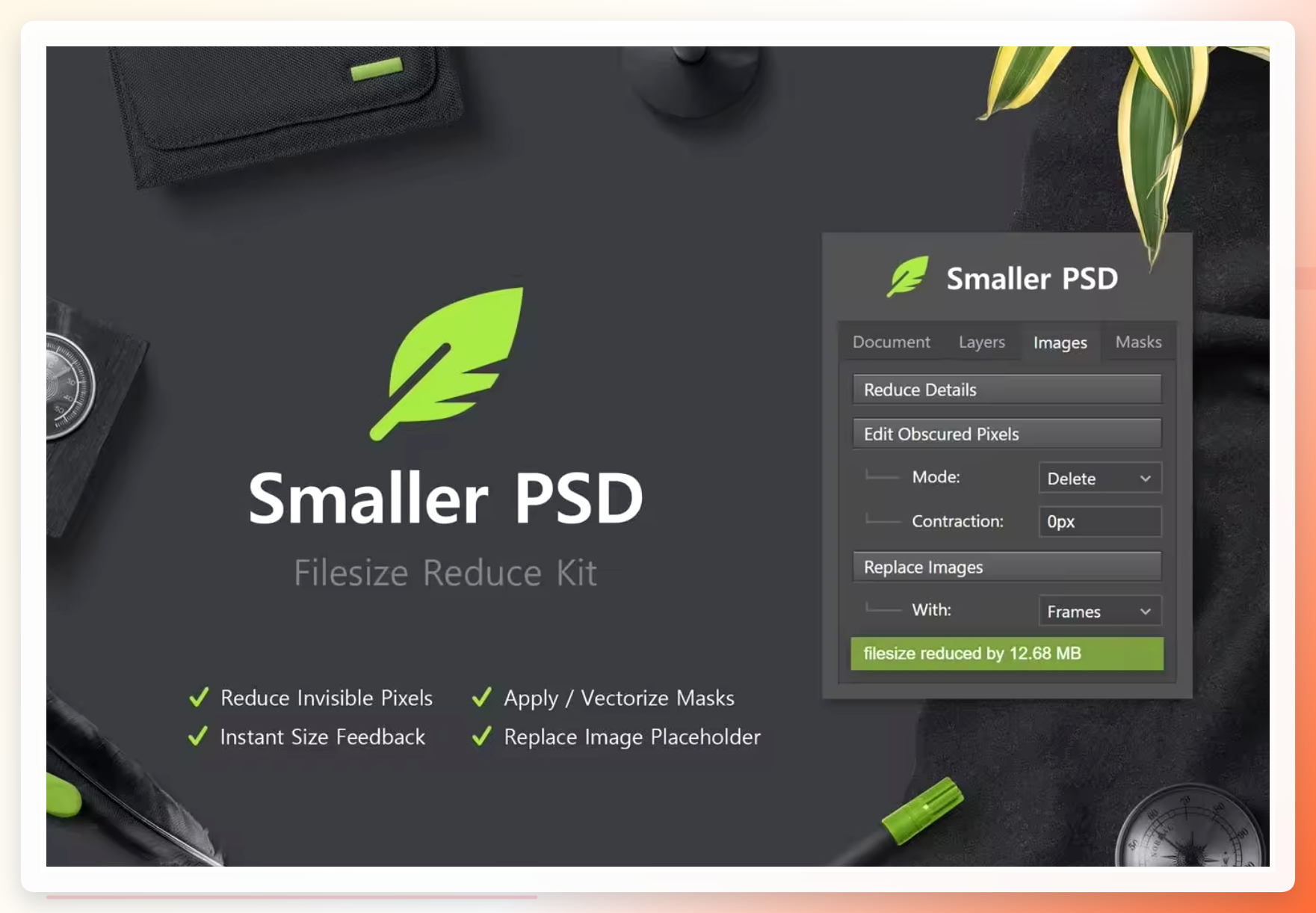 Smaller PSD插件界面