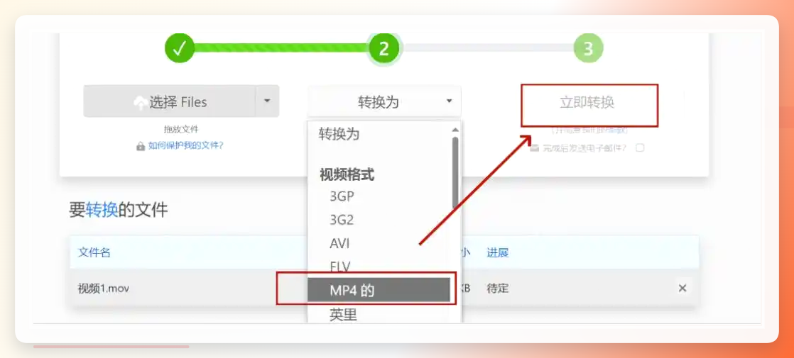 zamzar操作