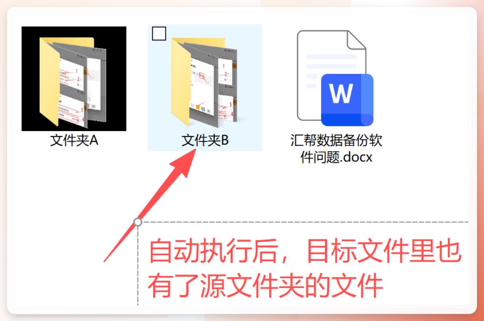 备份完成效果