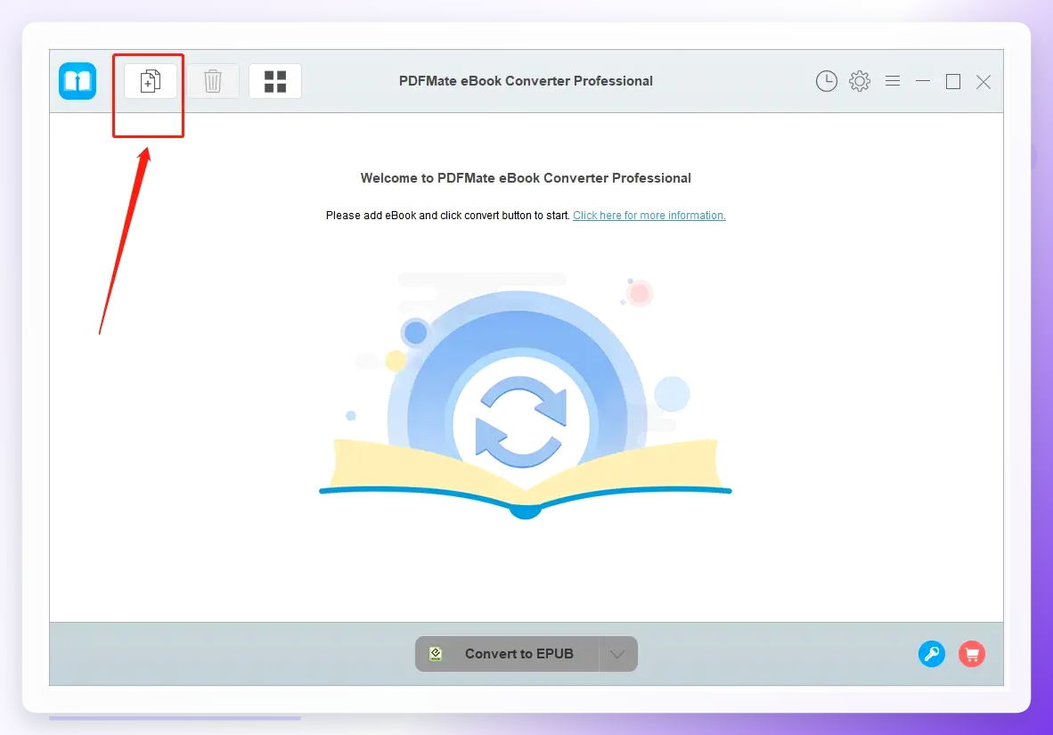 PDFMate导入PDF文件