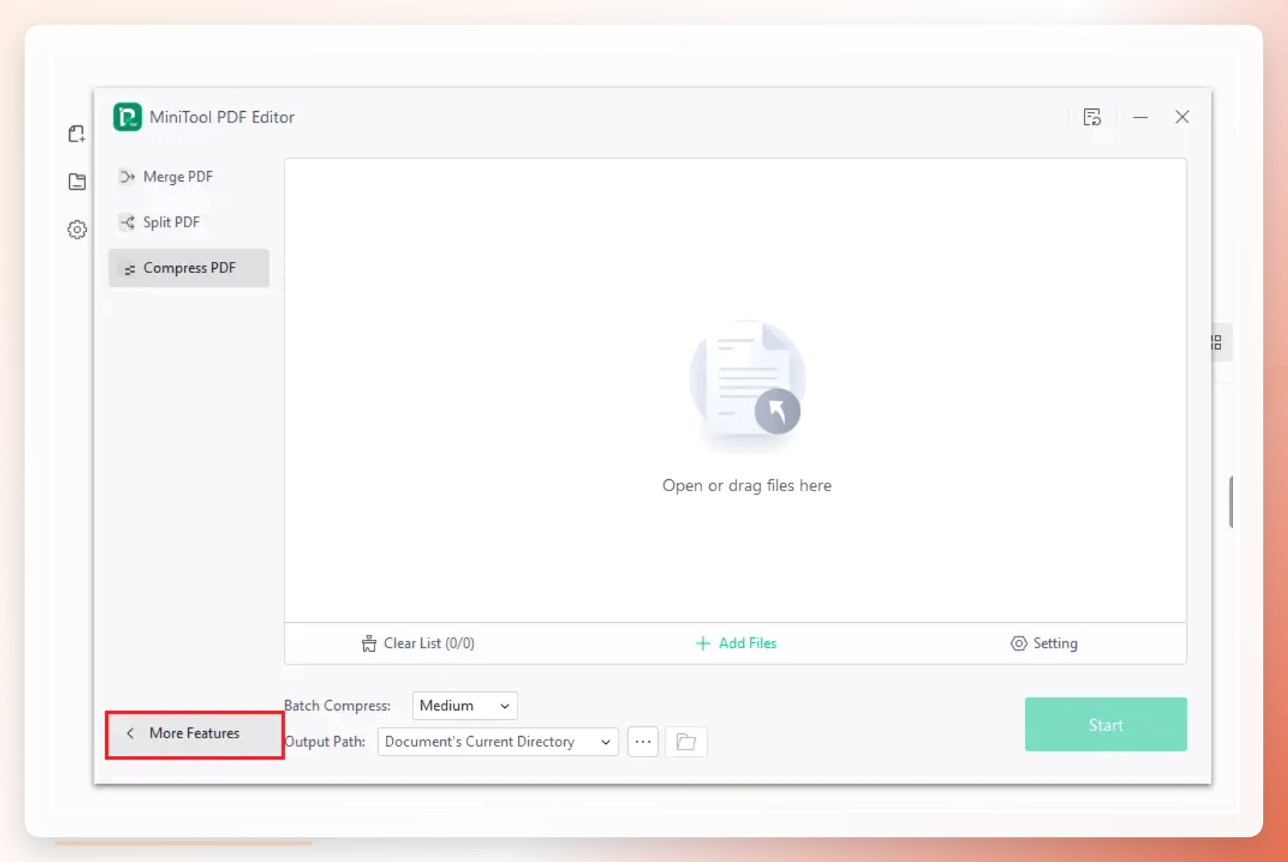 MiniTool More Features