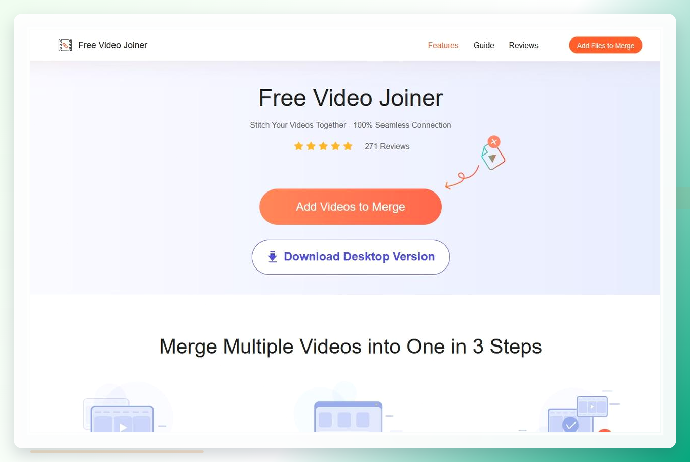Free Video Joiner界面