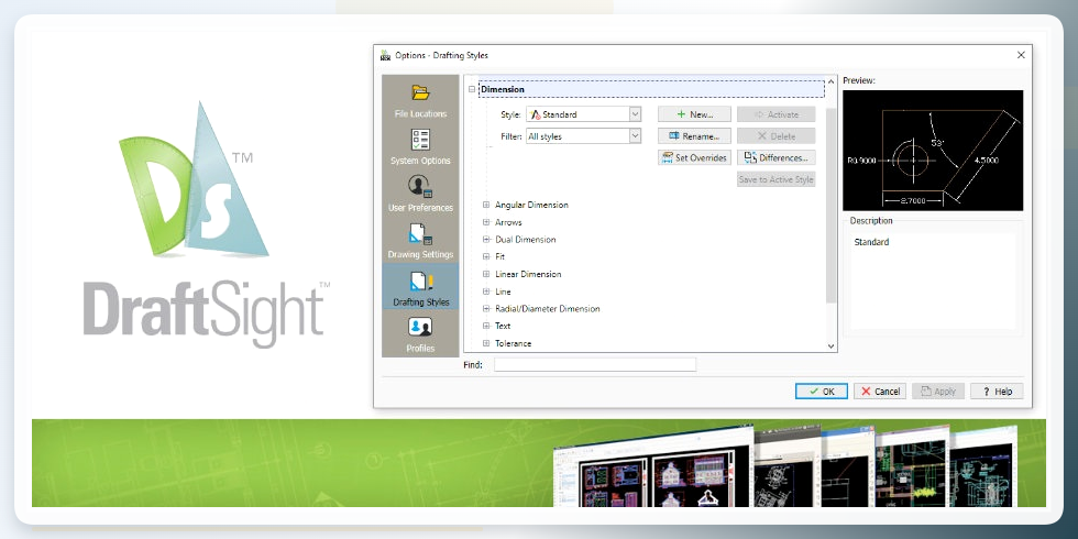 DraftSight操作界面