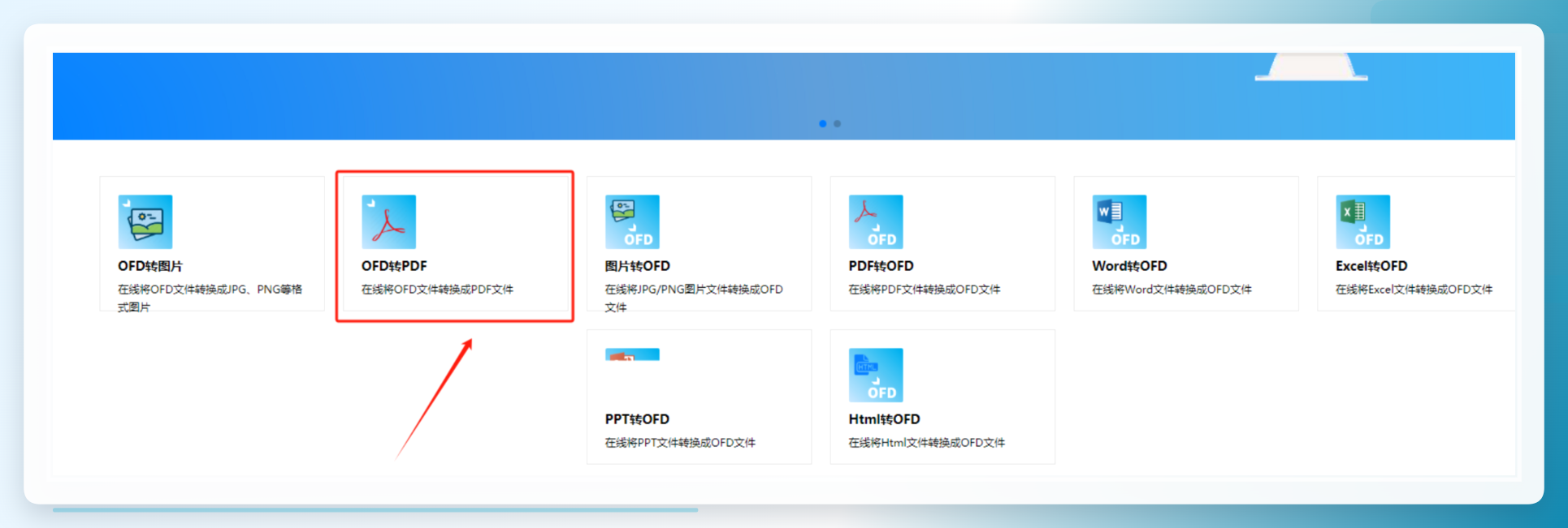 CNOFD功能界面
