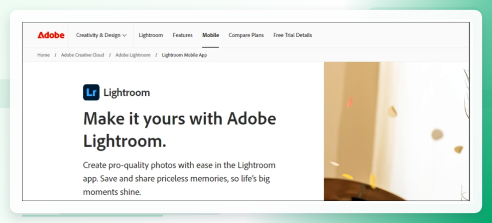 Adobe Lightroom