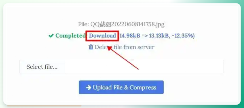 Youcompress下载结果