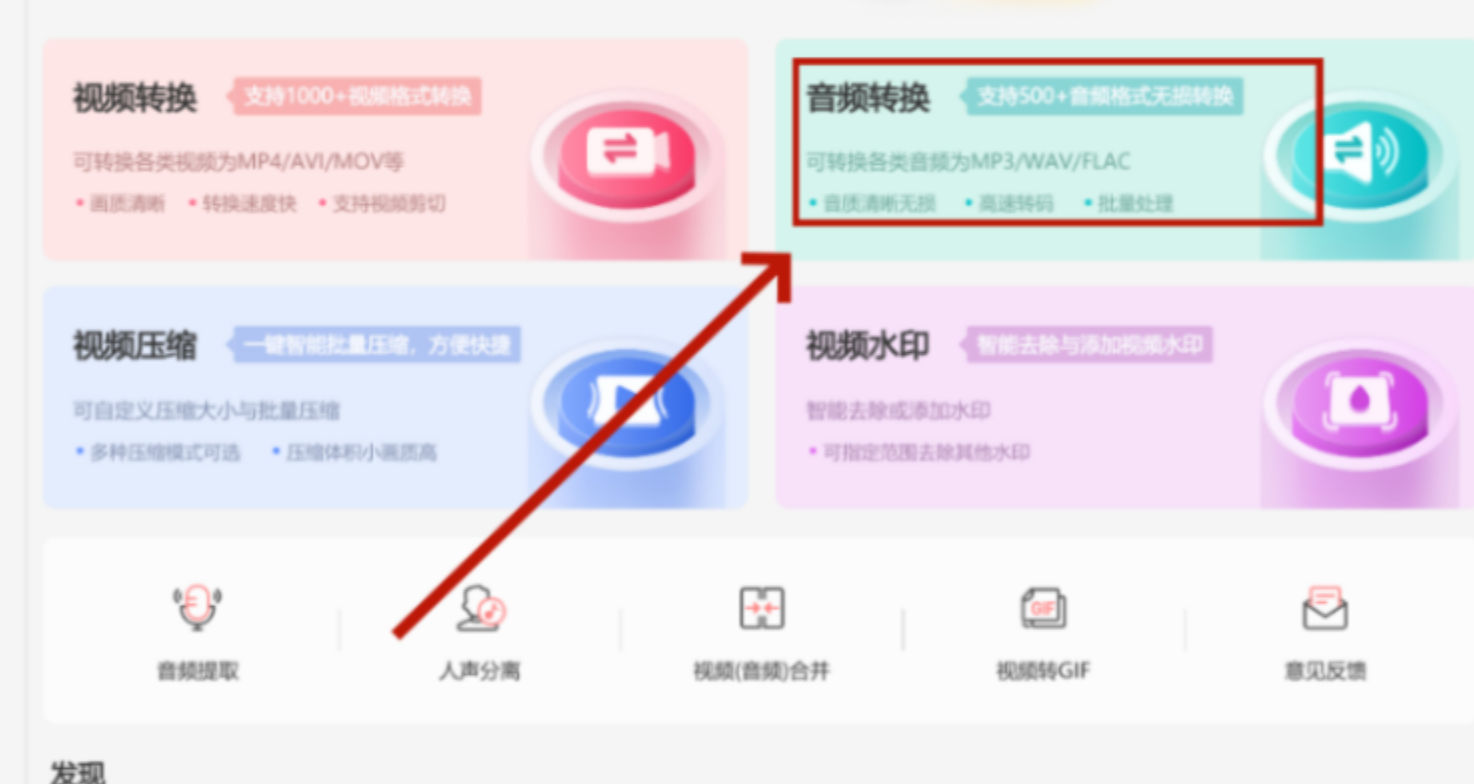 野葱视频转换器选择音频转换