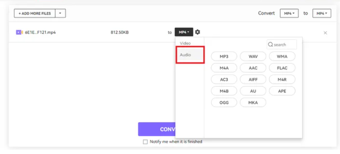 Media.io 视频转音频